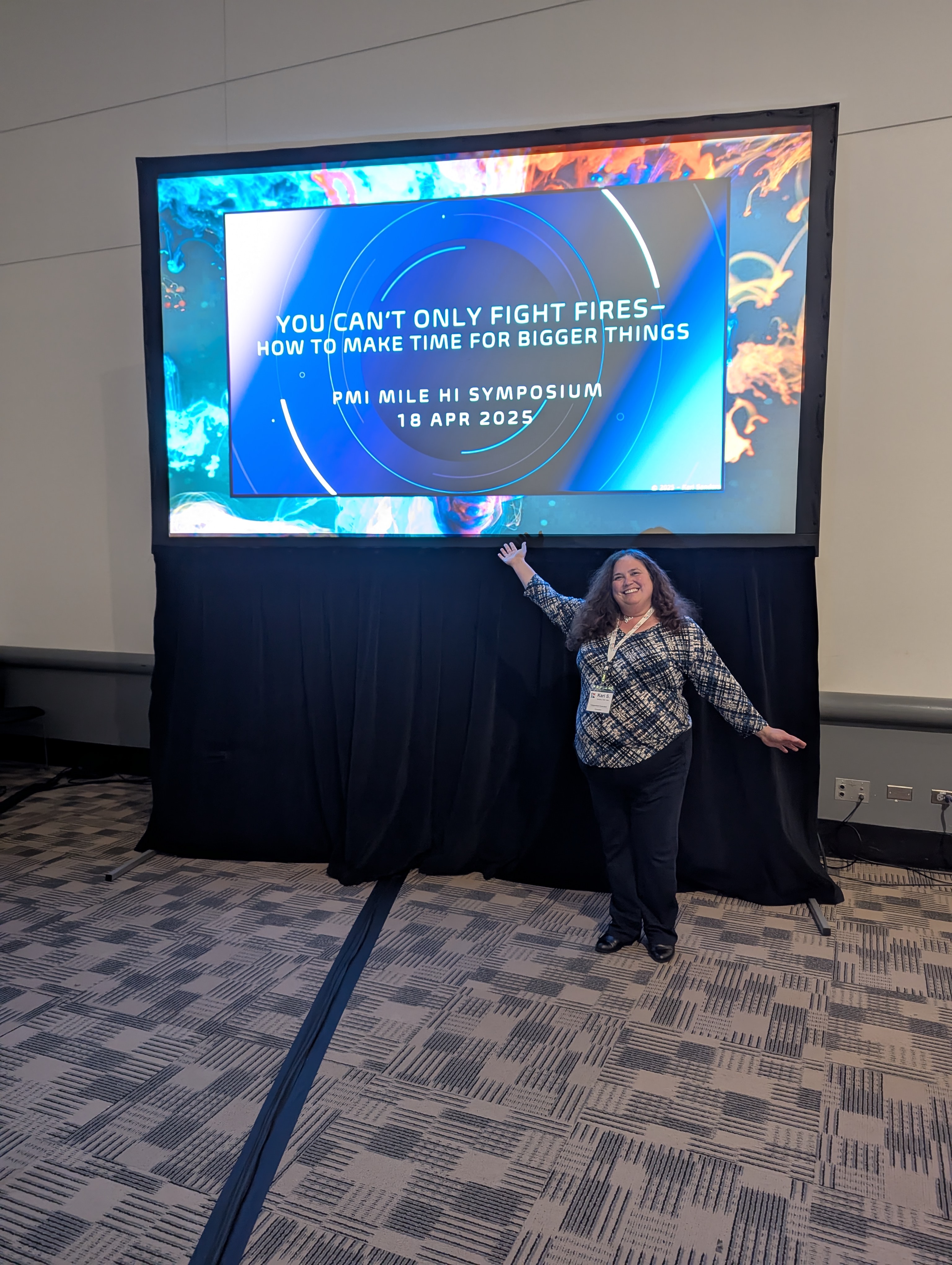 PMI Mile Hi Symposium, Kari Sanders